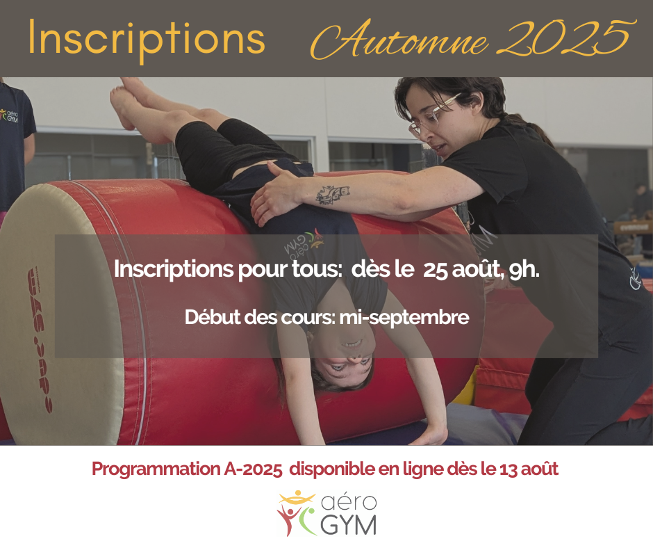 Lancement inscriptions A 2025